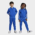 Blue adidas Originals Adicolor SST Track Suit Kids