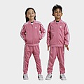 Pink adidas Adicolor SST Track Suit Kids