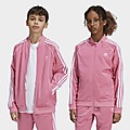 Pink adidas Adicolor SST Track Top Kids