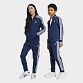 Blue adidas Adicolor SST Track Pants Kids