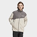 Brown/Grey adidas Terrex Multi Full-Zip Fleece Jacket