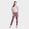Red/Pink adidas Essentials 3-Stripes Pants