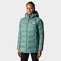 Green The North Face Hyalite Down Parka