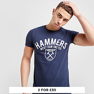Official Team West Ham United Hammers T-Shirt