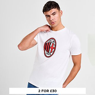 Official Team AC Milan Crest T-Shirt