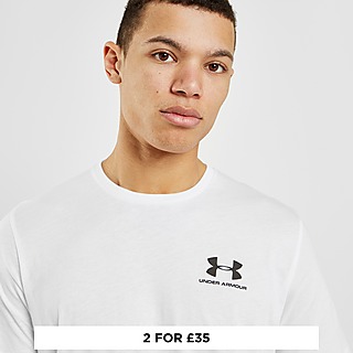Men - White Under Armour T-Shirts - JD Sports Global