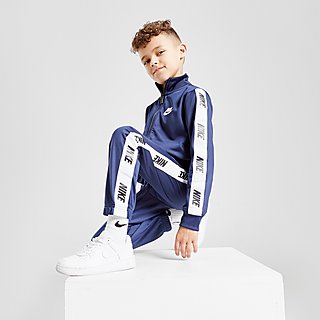 Nike Tape Full Zip Tracksuit Children