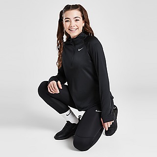 Ladies/ Teen Black Nike Running Vest
