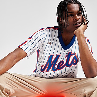 Nike Men's New York Mets White Home Authentic Baseball Team Jersey