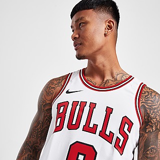 Black Nike NBA Chicago Bulls LaVine #8 Statement T-Shirt