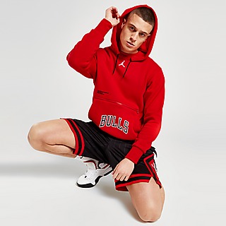 Chicago Bulls Nike City Edition Logo Hoodie Sweatshirt Men's