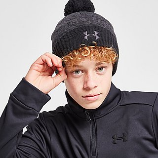 Under Armour Logo Pom Beanie Hat Junior