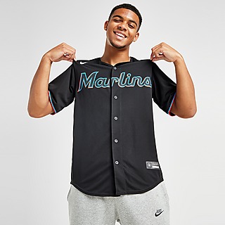 Miami Marlins Blue Alternate Jersey by Nike