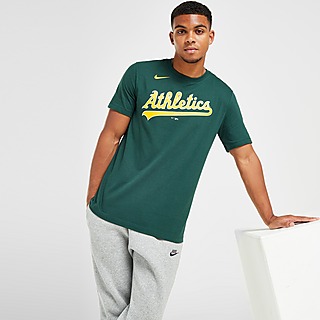 Oakland Athletics Nike Name & Number T-Shirt - Gray