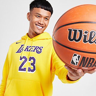 Yellow Nike NBA LA Lakers James #6 T-Shirt Junior