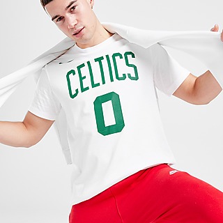Green Nike NBA Boston Celtics Tatum #0 T-Shirt