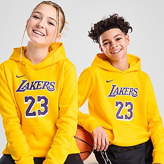 Yellow Nike NBA LA Lakers James #23 Jersey Junior - JD Sports Global