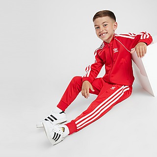  adidas Originals Boys' Little Trefoil Monogram Windbreaker,  collegiate red/white, XS: Clothing, Shoes & Jewelry