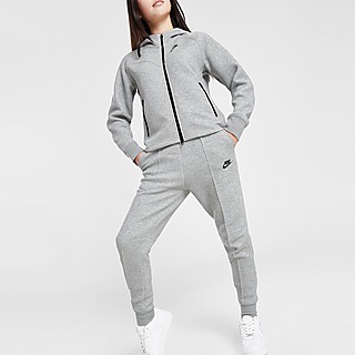 Grey Nike Tech Fleece Full Zip Hoodie - JD Sports Global