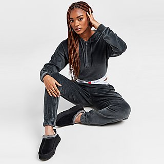 Tommy Jeans Velour Crop Hoodie