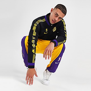 Nike Basketball NBA LA Lakers Courtside full tracksuit in purple -  ShopStyle Trousers