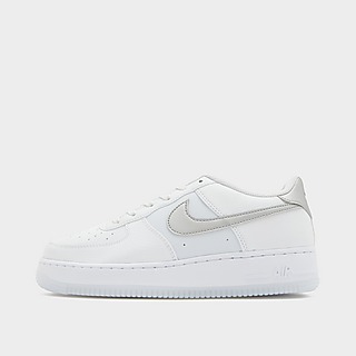 *NIKE Air Force 1 '07 LV8 White Reflective Swoosh size 13 - FB8971-100 No  Lid