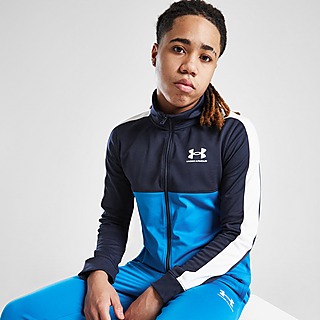 Under Armour, Knit Hooded Tracksuit Set Junior Girls, Performance  Tracksuits