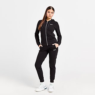 Emporio Armani EA7 Quilted Full Zip Hoodie Tracksuit