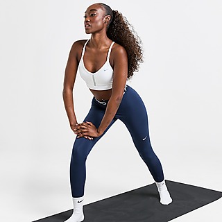 Nike Dri-Fit Leggings Women's Medium Black Reversible Athletic