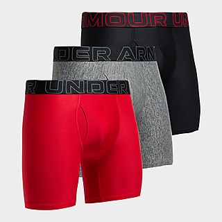 Under Armour Men's Boxer Briefs 3 Pack 6 Boxerjock Athletic Training  Underwear