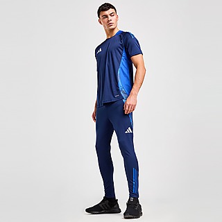 adidas Italy Beckenbauer Track Pants - Blue, Men's Soccer