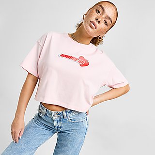 Converse Y2K Heart Crop T-Shirt