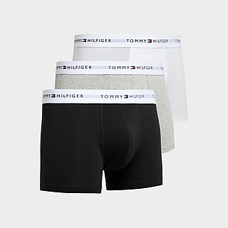 Tommy Hilfiger Underwear Three Pack Trunks Black