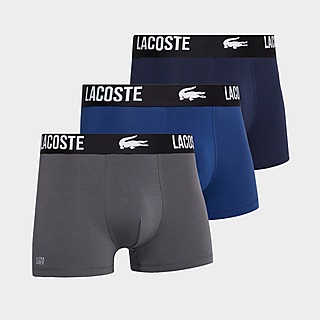 Lacoste 3 Packs Trunk Multi - Mens - Boxers & Briefs Lacoste