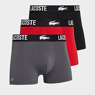 Men's 5-Pack Logo Waist Boxers  Lacoste, Lacoste men, Mens outfits