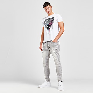 J Brand Jeans Men's Kane Straight 5 Pocket Fit, Kabru, 28 : :  Fashion