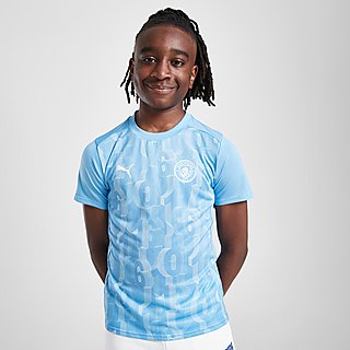 Puma Manchester City FC Pre Match Shirt Junior