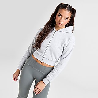 Gym King 365 Full Zip Crop Hoodie