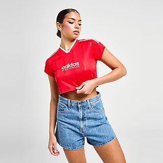 adidas Crop Football Top