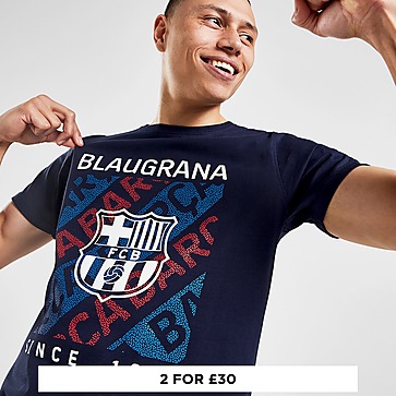 Official Team FC Barcelona Crest T-Shirt