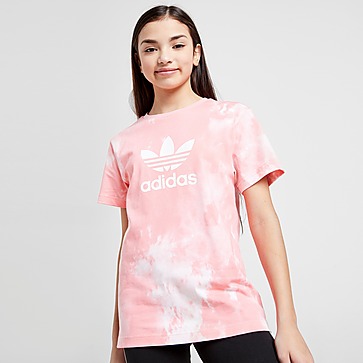 adidas Originals Girls' Tie Dye T-Shirt Junior