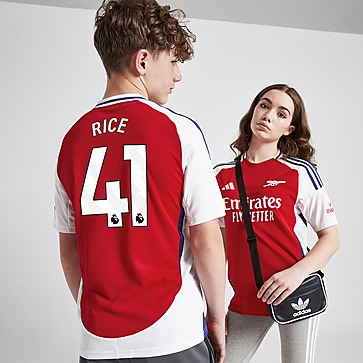 adidas Arsenal FC 2024/25 Rice #41 Home Shirt Junior