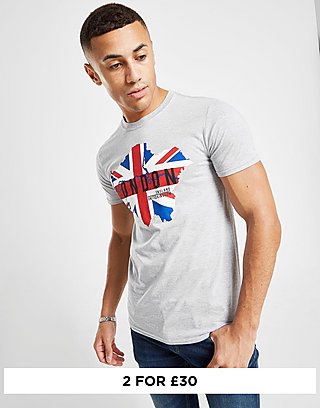 Official Team London Map Short Sleeve T-Shirt