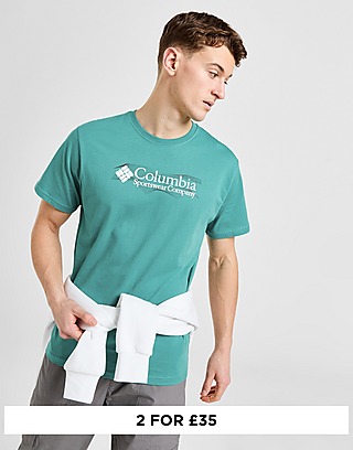 Columbia Men's T-Shirts & Vests - JD Sports UK