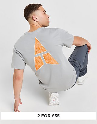 Technicals Triangle Marl T-Shirt