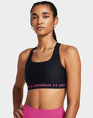 Sale  Pink Under Armour Sports Bras & Vests - High - Fitness - Black Friday  - JD Sports Global