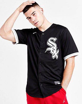 Nike MLB Boston Red Sox Official Road Short Sleeve T-Shirt Grey