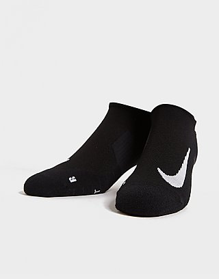 Nike 2 Pack Multiplier Running No Show Socks