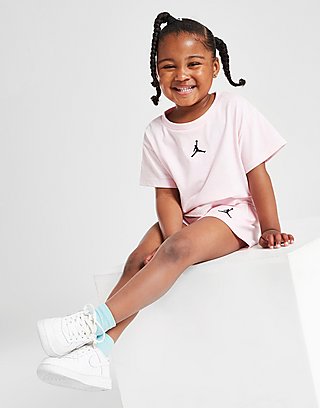 Jordan Girls' Essential T-Shirt & Shorts Set Infant