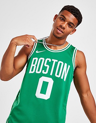 Nike Men's Boston Celtics Black Spotlight Pants, Medium